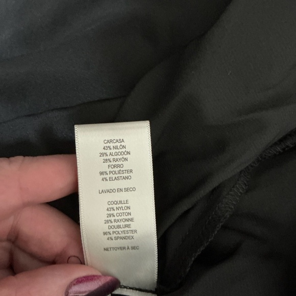 Eliza J Black Lace High Neck Sheath Midi Dress Size 4 - Picture 15 of 16